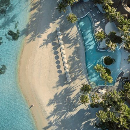 Como Maalifushi - Aerial Beach And Pool