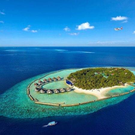 Aerial View- Ellaidhoo Maldives by Cinnamon