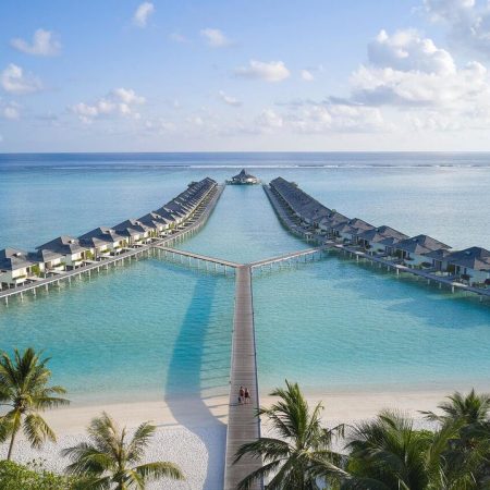 Water Villa aerial